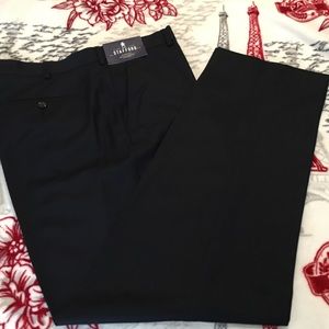 Black suit pants